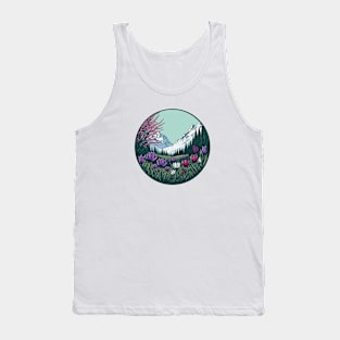 Mountain Flowers Tank Top